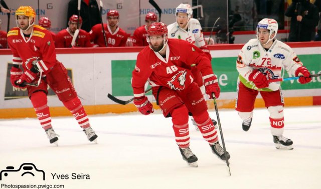 Photo hockey match Lausanne - Rapperswil-Jona le 28/01/2020