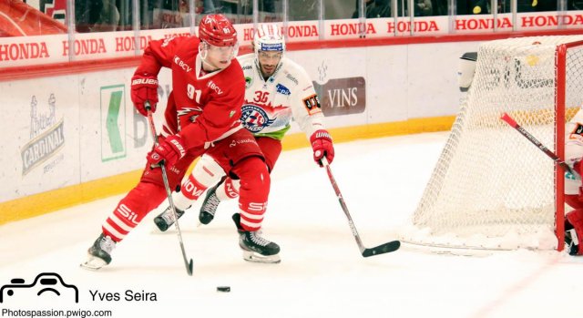 Photo hockey match Lausanne - Rapperswil-Jona le 28/01/2020
