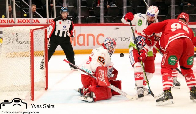Photo hockey match Lausanne - Rapperswil-Jona le 28/01/2020