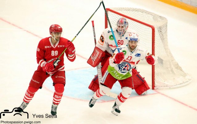 Photo hockey match Lausanne - Rapperswil-Jona le 28/01/2020