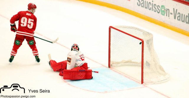 Photo hockey match Lausanne - Rapperswil-Jona le 28/01/2020