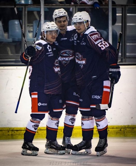 Photo hockey match Montpellier  - Clermont-Ferrand le 25/01/2020