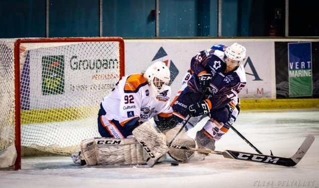 Photo hockey match Montpellier  - Clermont-Ferrand le 25/01/2020