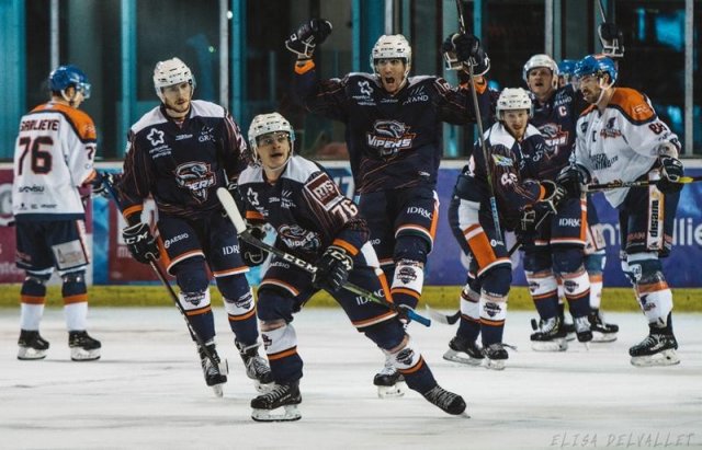 Photo hockey match Montpellier  - Clermont-Ferrand le 25/01/2020