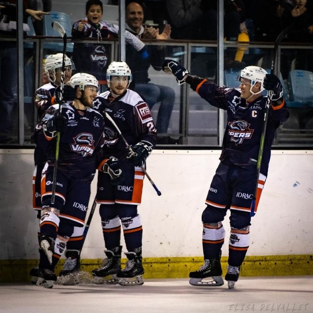 Photo hockey match Montpellier  - Clermont-Ferrand le 25/01/2020