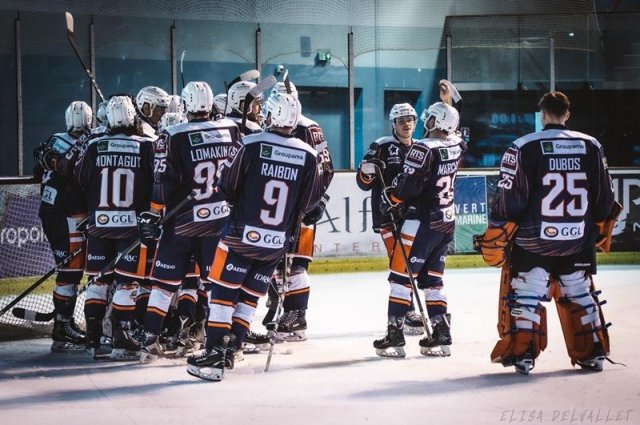 Photo hockey match Montpellier  - Clermont-Ferrand le 25/01/2020