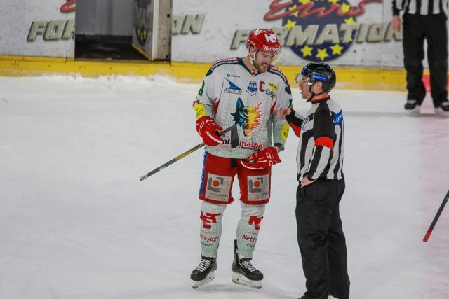 Photo hockey match Amiens  - Grenoble  le 28/01/2020