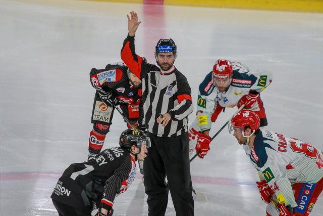 Photo hockey match Amiens  - Grenoble  le 28/01/2020