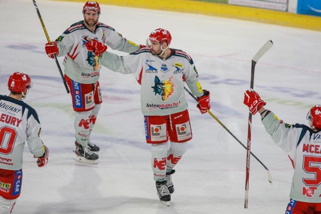 Photo hockey match Amiens  - Grenoble  le 28/01/2020