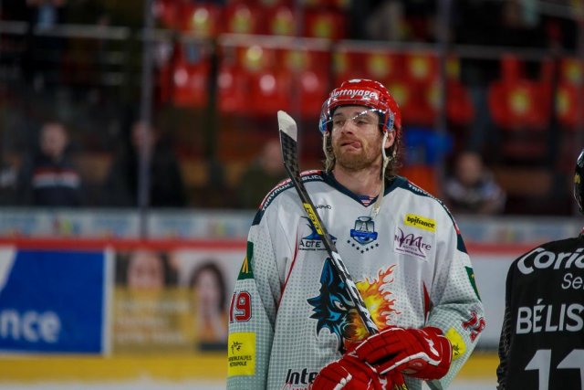 Photo hockey match Amiens  - Grenoble  le 28/01/2020