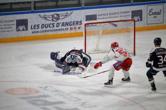 Photo hockey match Angers  - Grenoble  le 10/01/2020