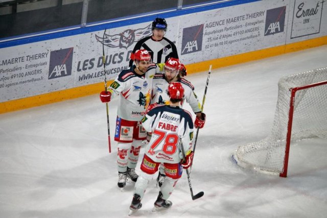 Photo hockey match Angers  - Grenoble  le 10/01/2020