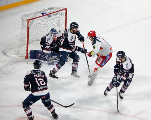 Photo hockey match Angers  - Grenoble  le 10/01/2020