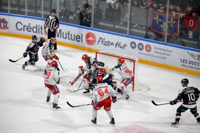 Photo hockey match Angers  - Grenoble  le 10/01/2020