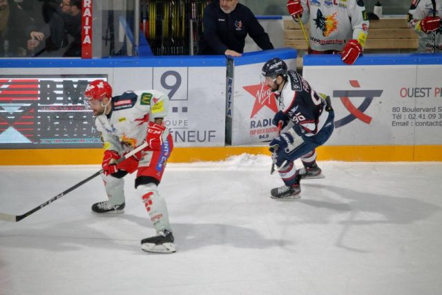 Photo hockey match Angers  - Grenoble  le 10/01/2020