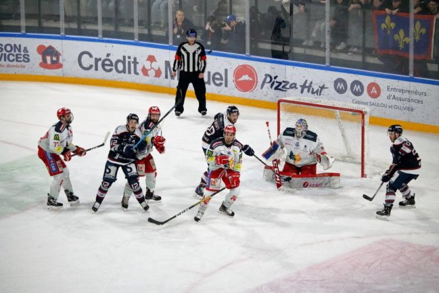 Photo hockey match Angers  - Grenoble  le 10/01/2020
