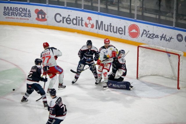 Photo hockey match Angers  - Grenoble  le 10/01/2020