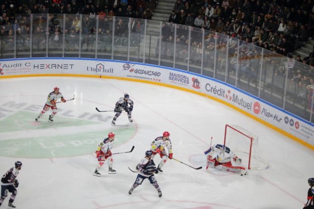 Photo hockey match Angers  - Grenoble  le 10/01/2020