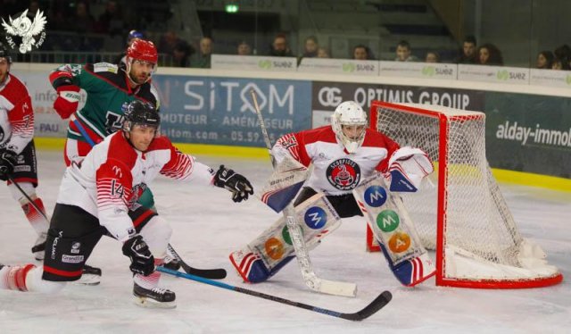 Photo hockey match Anglet - Mulhouse le 31/01/2020