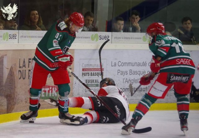 Photo hockey match Anglet - Mulhouse le 31/01/2020