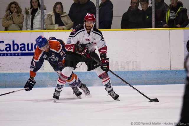 Photo hockey match Clermont-Ferrand - Neuilly/Marne le 01/02/2020