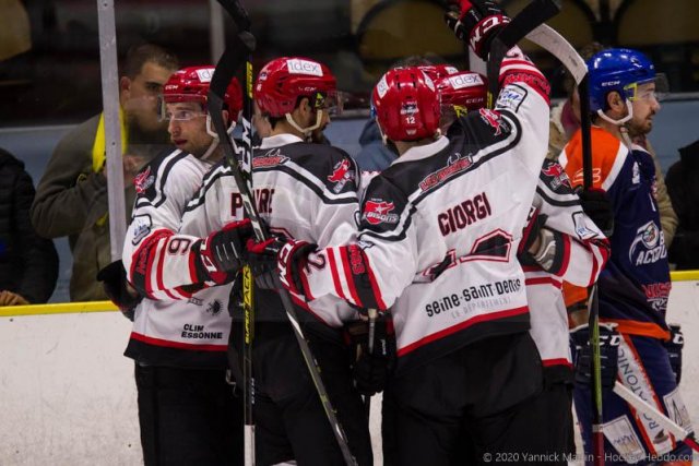 Photo hockey match Clermont-Ferrand - Neuilly/Marne le 01/02/2020