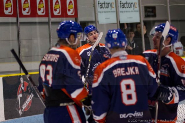 Photo hockey match Clermont-Ferrand - Neuilly/Marne le 01/02/2020