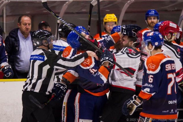 Photo hockey match Clermont-Ferrand - Neuilly/Marne le 01/02/2020