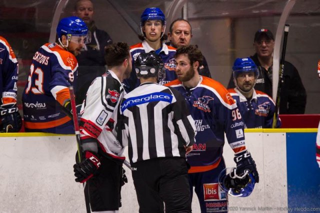 Photo hockey match Clermont-Ferrand - Neuilly/Marne le 01/02/2020