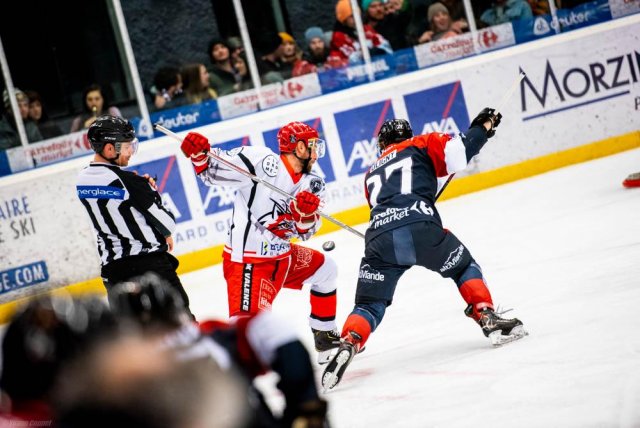 Photo hockey match Morzine-Avoriaz - Valence le 08/02/2020