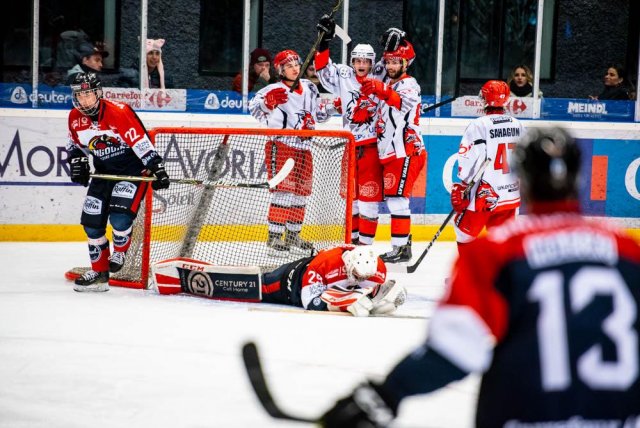 Photo hockey match Morzine-Avoriaz - Valence le 08/02/2020
