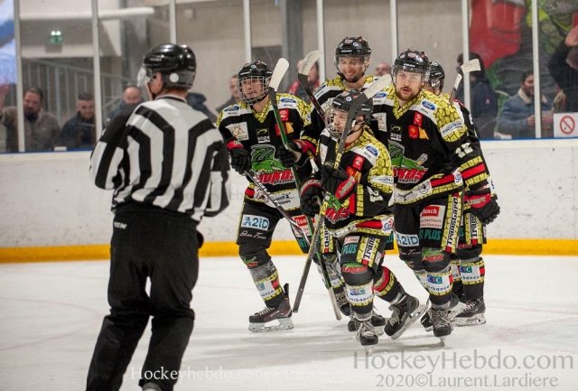 Photo hockey match Nimes - Villard-de-Lans II le 08/02/2020