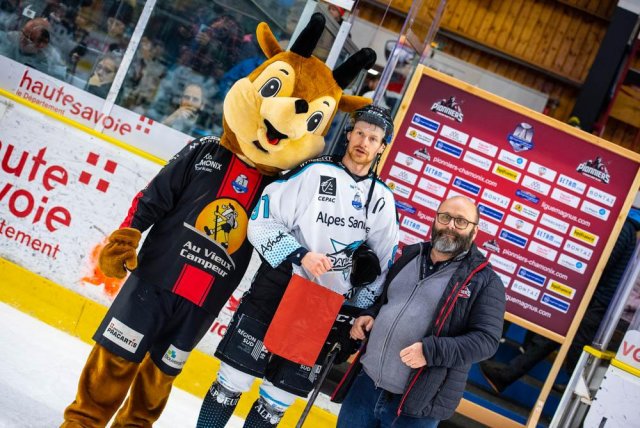 Photo hockey match Chamonix  - Gap  le 11/02/2020