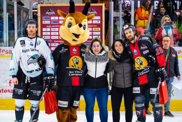Photo hockey match Chamonix  - Gap  le 11/02/2020