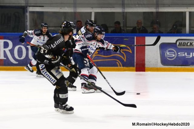 Photo hockey match Rouen - Angers  le 11/02/2020