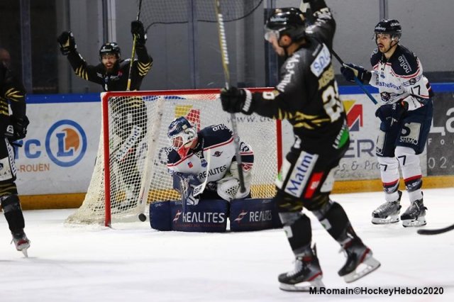 Photo hockey match Rouen - Angers  le 11/02/2020