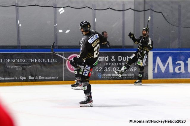 Photo hockey match Rouen - Angers  le 11/02/2020