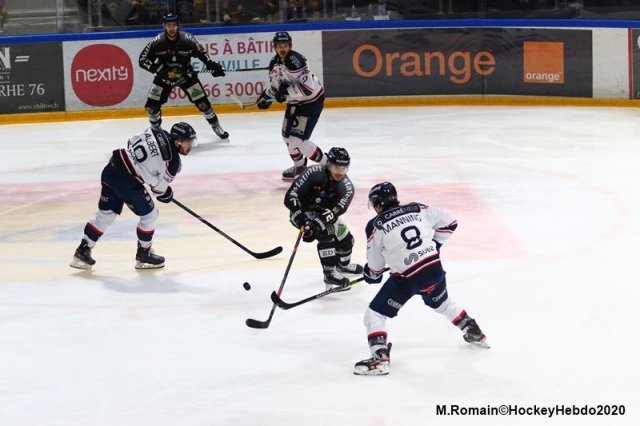 Photo hockey match Rouen - Angers  le 11/02/2020