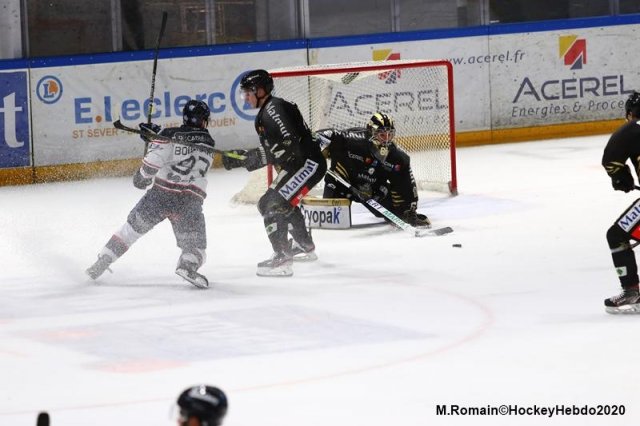 Photo hockey match Rouen - Angers  le 11/02/2020