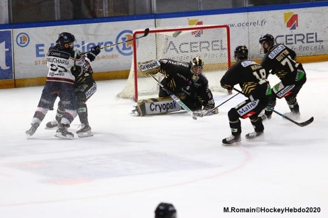 Photo hockey match Rouen - Angers  le 11/02/2020