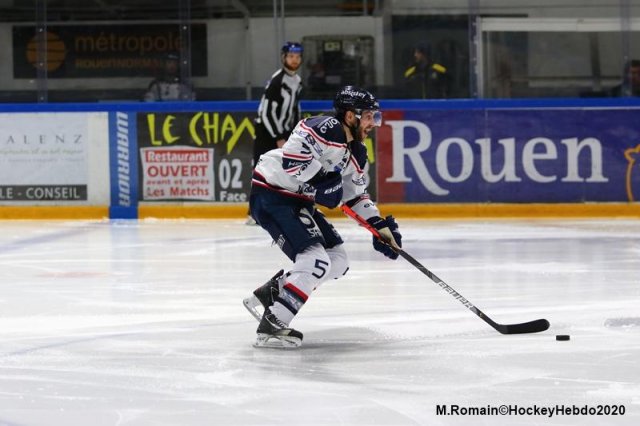 Photo hockey match Rouen - Angers  le 11/02/2020