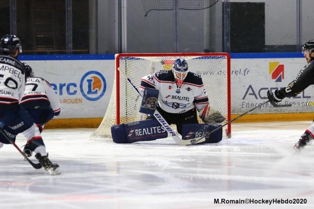 Photo hockey match Rouen - Angers  le 11/02/2020