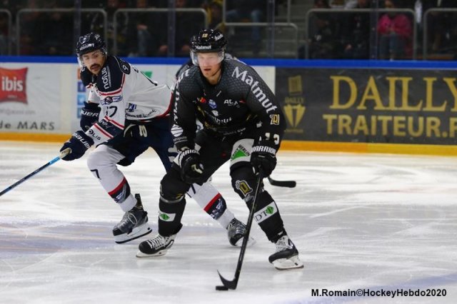 Photo hockey match Rouen - Angers  le 11/02/2020