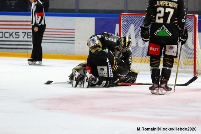 Photo hockey match Rouen - Angers  le 11/02/2020