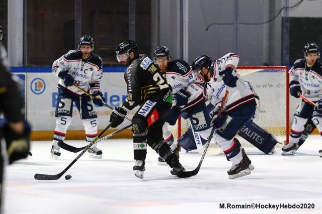 Photo hockey match Rouen - Angers  le 11/02/2020