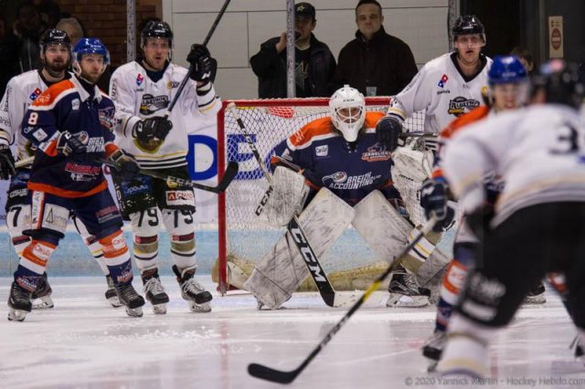Photo hockey match Clermont-Ferrand - Brest  le 11/02/2020