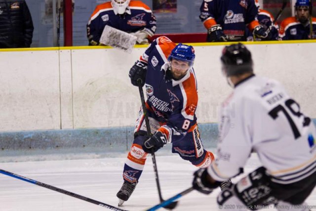 Photo hockey match Clermont-Ferrand - Brest  le 11/02/2020
