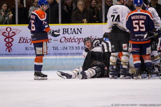 Photo hockey match Clermont-Ferrand - Brest  le 11/02/2020