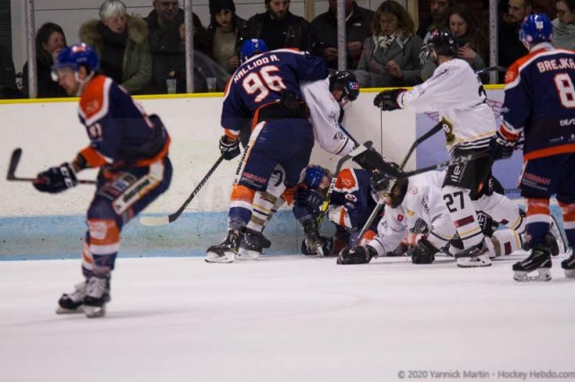Photo hockey match Clermont-Ferrand - Brest  le 11/02/2020