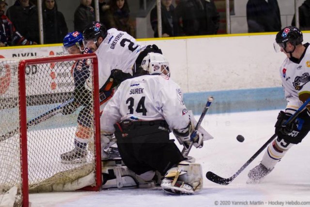 Photo hockey match Clermont-Ferrand - Brest  le 11/02/2020